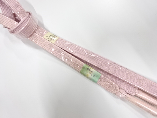 未使用品　正絹　手組帯締め